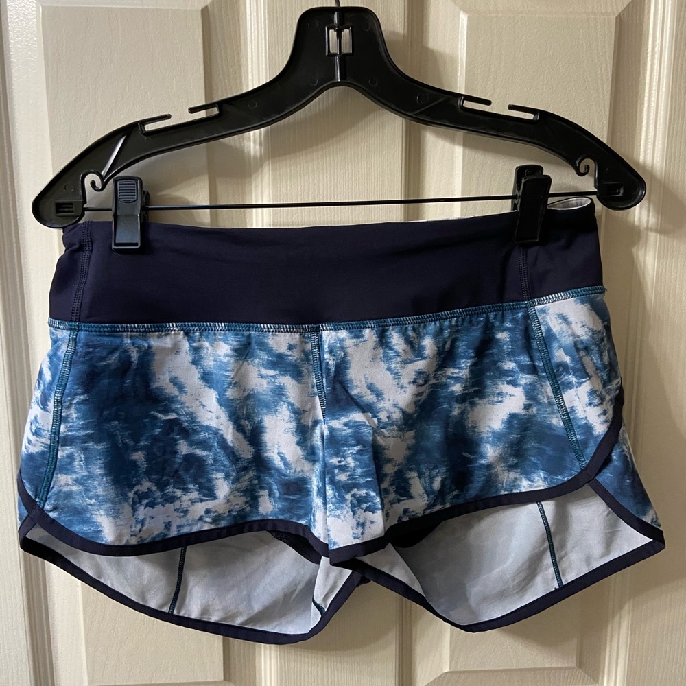 Lululemon speed shorts